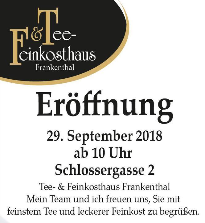 Tee- und Feinkosthaus Frankenthal